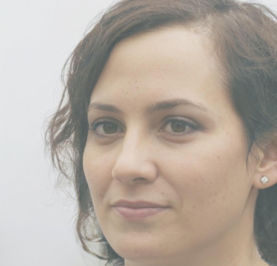 Zufriedene Kundin